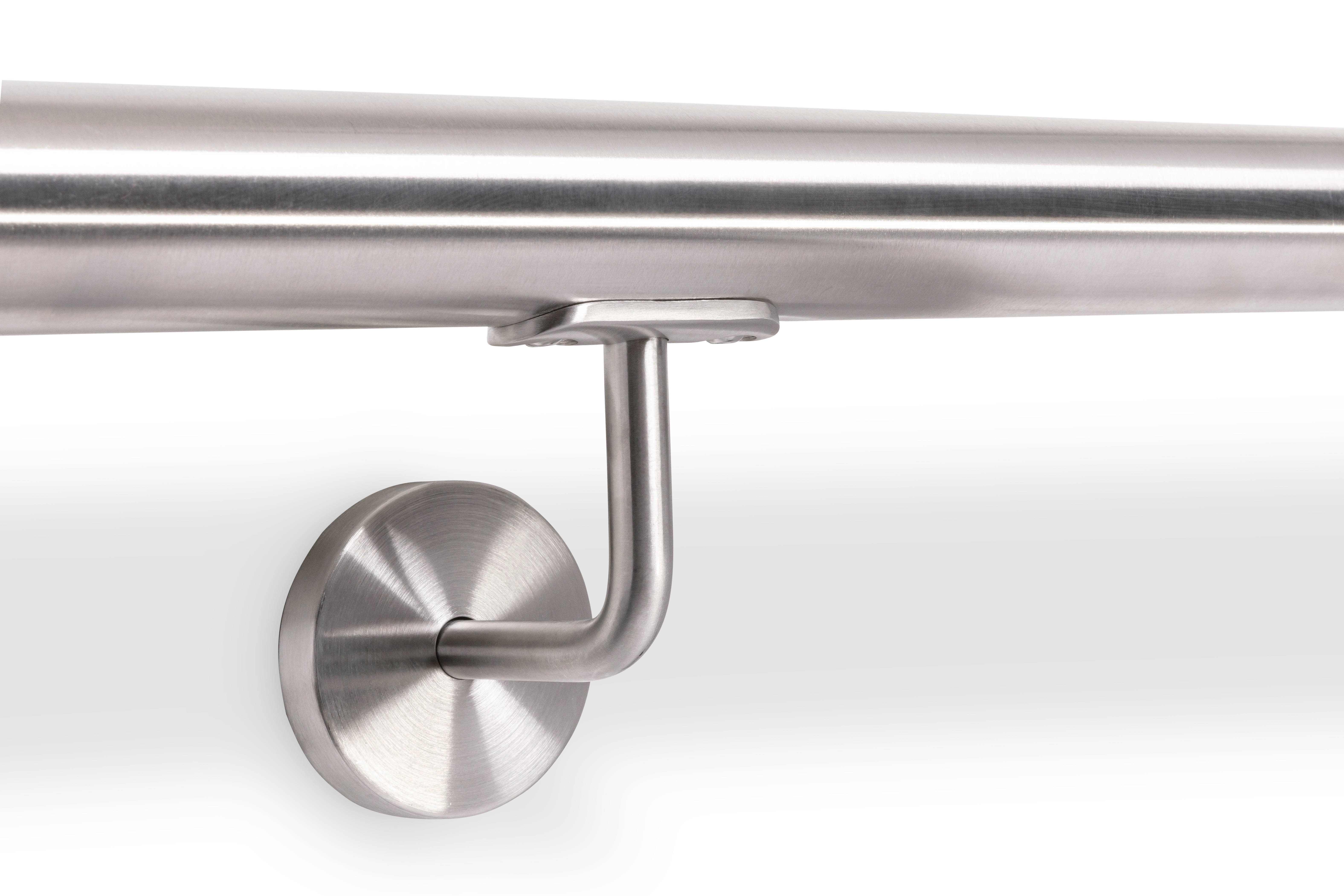 Handlauf Edelstahl (A2) rund Ø 42,4 mm, nach Maß konfigurierbar Handlauf Edelstahl (A2) rund Ø 42,4 mm, nach Maß konfigurierbar