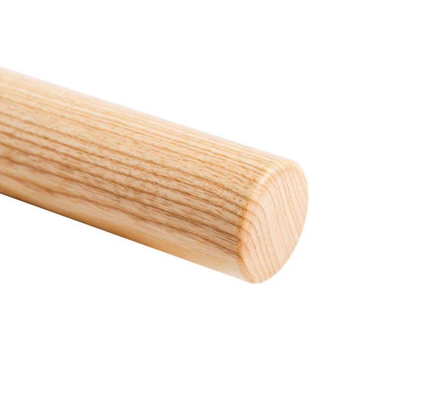 Holzhandlauf Esche - rund, Durchmesser 50 mm