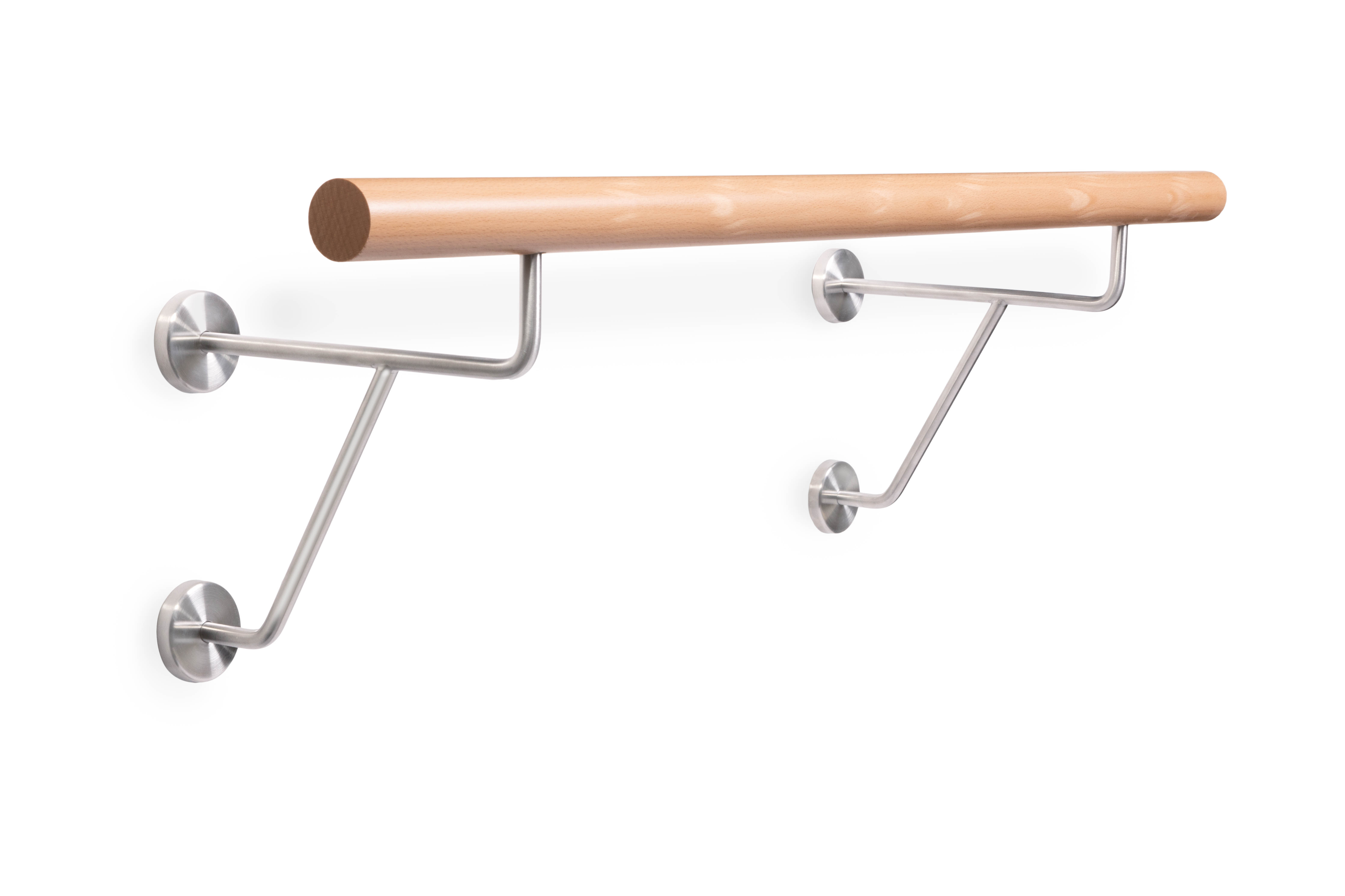 Balletstangenhalter, Edelstahl, mit M12 Gewinde