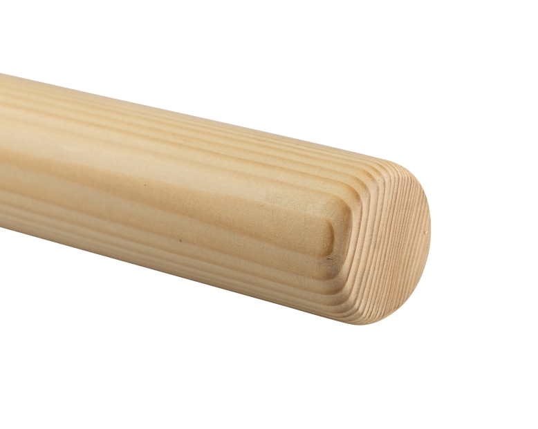 Holzhandlauf Fichte/Tanne - rund, Durchmesser 50 mm