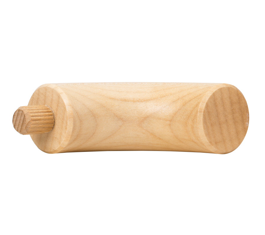 EB-Ahorn-frontal6AErPFLfiOUDn Endbogen 90° - Ahorn - diverse Durchmesser, für Holzhandlauf rund