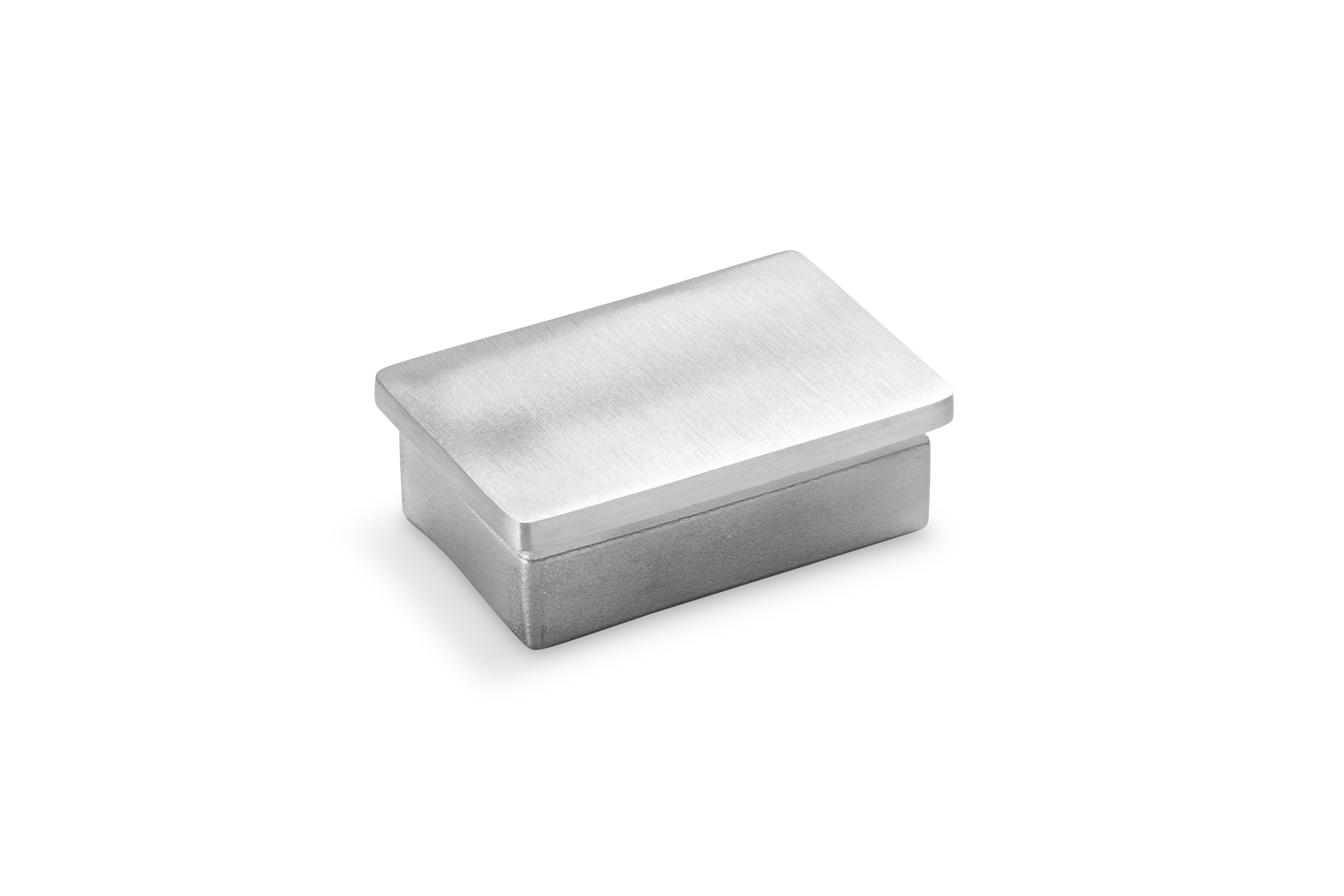 Handlauf Edelstahl (A2) rechteckig 60 x 40 mm, nach Maß konfigurierbar Kopie