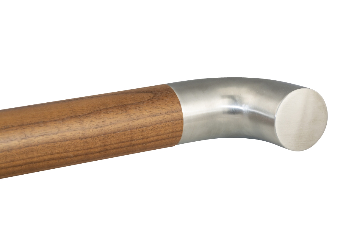 Edelstahlendbogen 90° - für Ø 42 mm