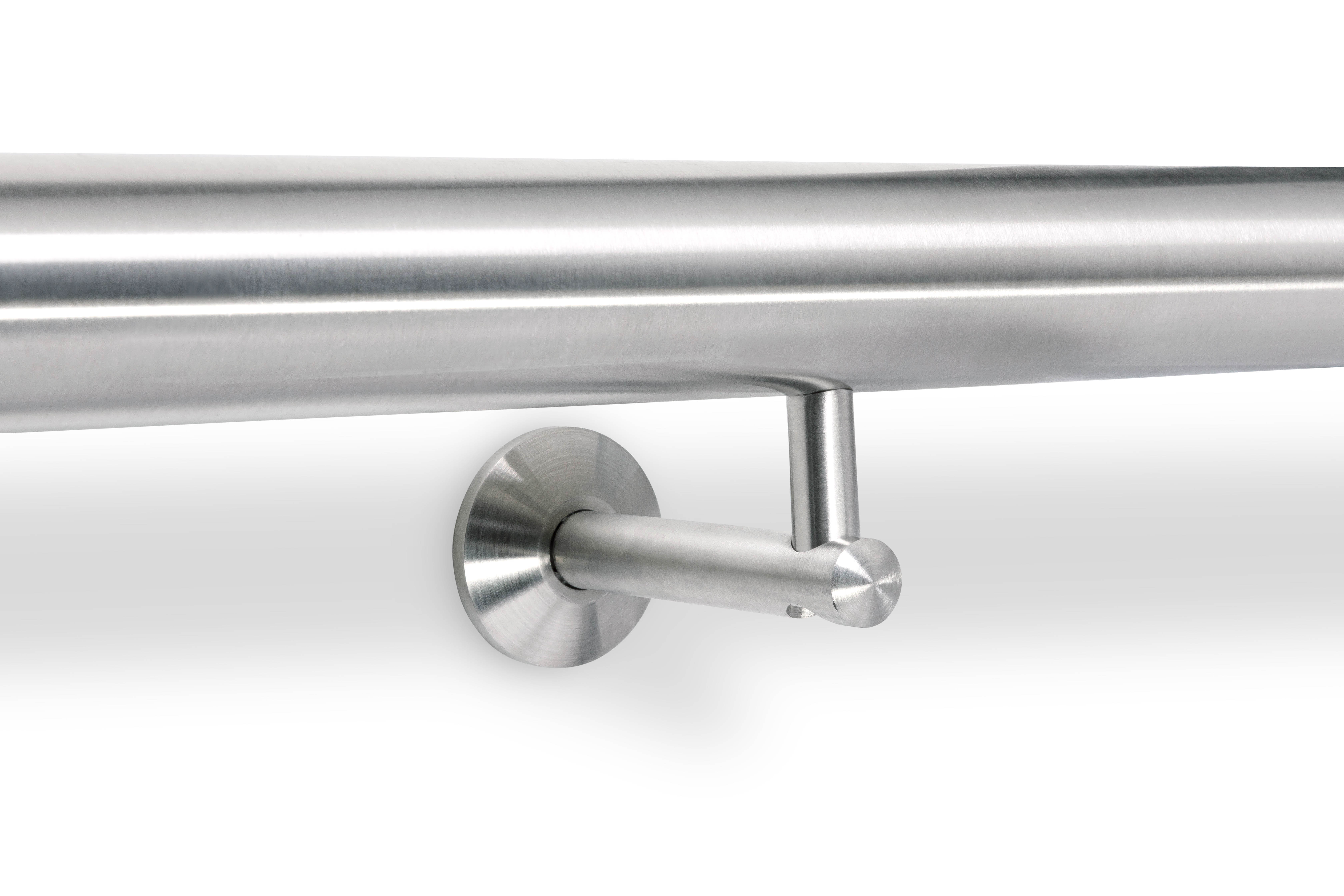 Handlauf Edelstahl (A2) rund Ø 42,4 mm, nach Maß konfigurierbar Handlauf Edelstahl (A2) rund Ø 42,4 mm, nach Maß konfigurierbar