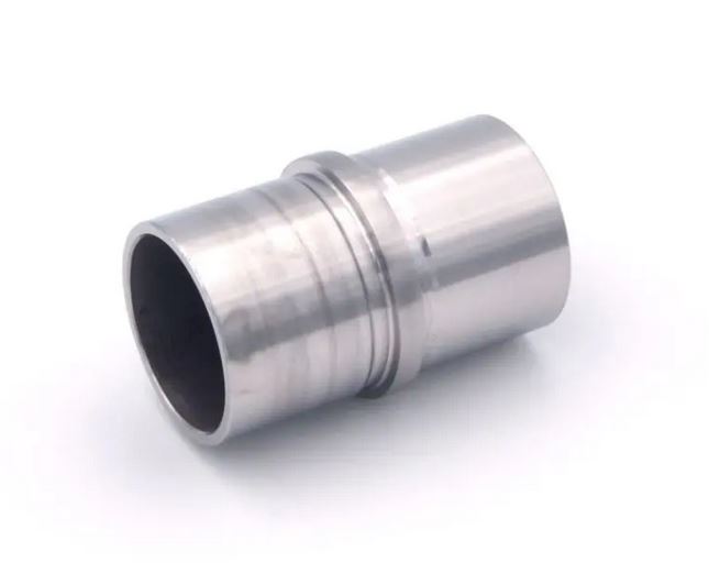 Edelstahlverbinder gerade - für Ø 42,4 mm