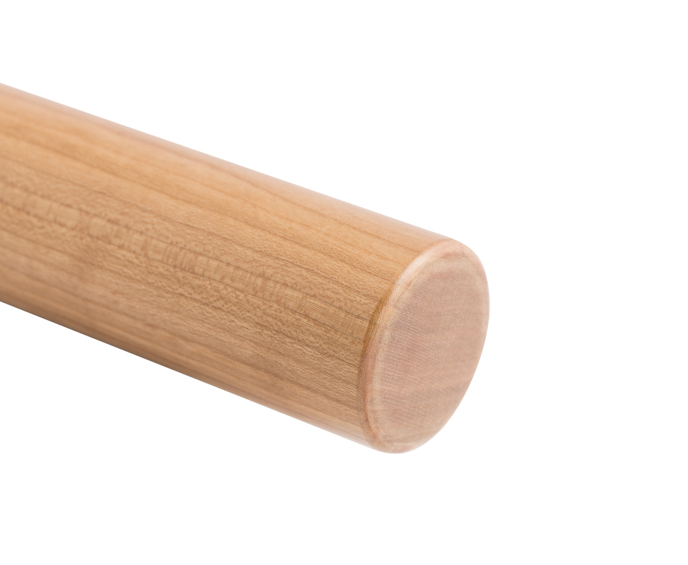 Holzhandlauf Kirschbaum - rund, Durchmesser 42 mm