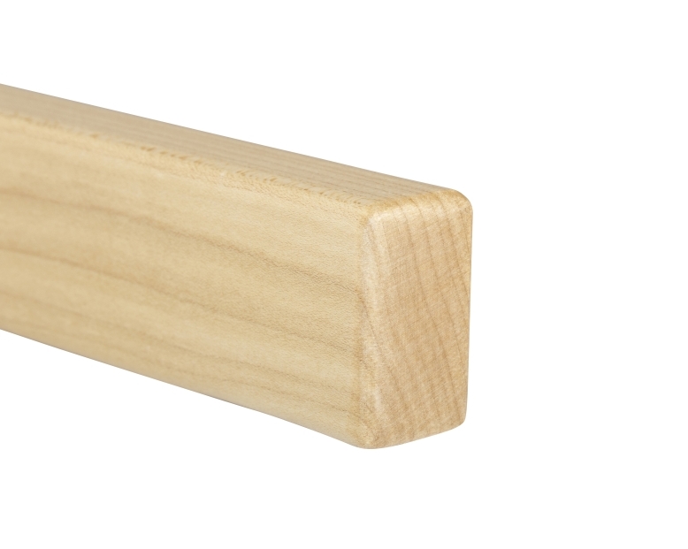 Holzhandlauf Ahorn - rechteckig, 30 x 50 mm