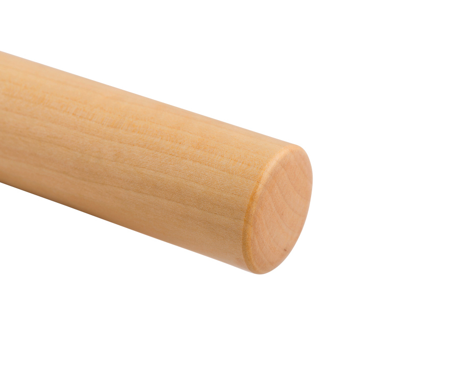 Holzhandlauf Birke - rund, Durchmesser 45 mm