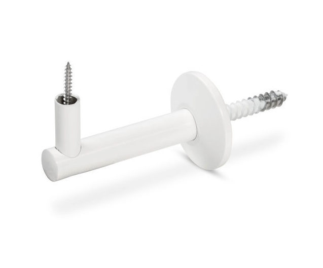 HDLH-Typ-05-weiss Halter 05 WEISS, für Holzhandläufe