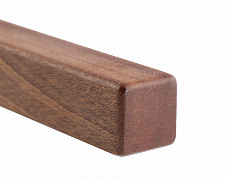 Holzhandlauf Mahagoni - quadratisch, 45 x 45 mm