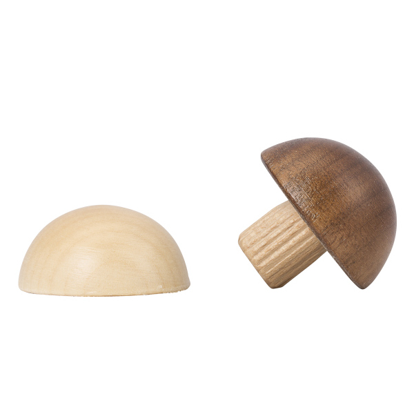 EK-AhornryCPM7TRMKalG Endkappe rund - Ahorn - diverse Durchmesser, für Holzhandlauf rund