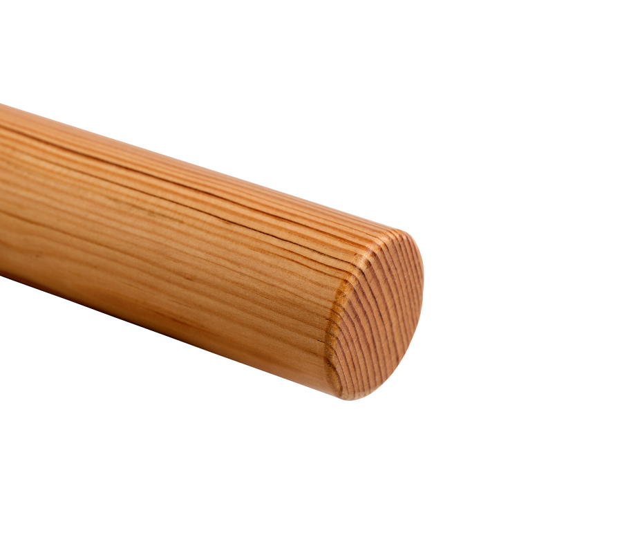 Holzhandlauf Kiefer - rund, Durchmesser 40 mm
