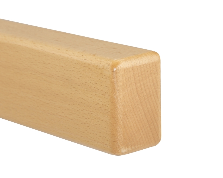 Holzhandlauf Buche - rechteckig, 40 x 60 mm