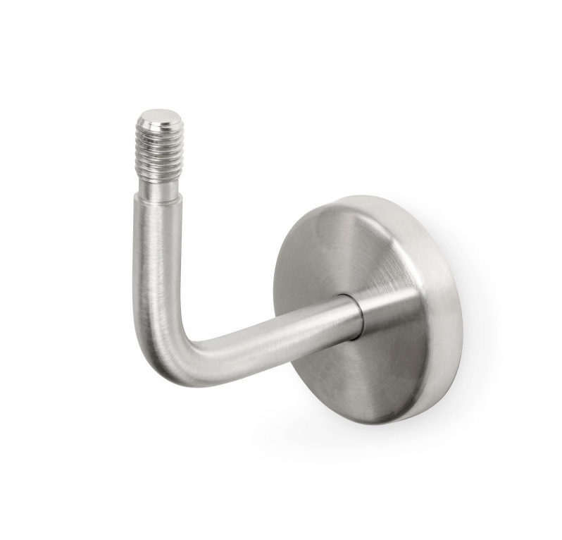 HDLH-Typ-01-A2 Halter 01 Edelstahl, inkl. Gewindebohrung