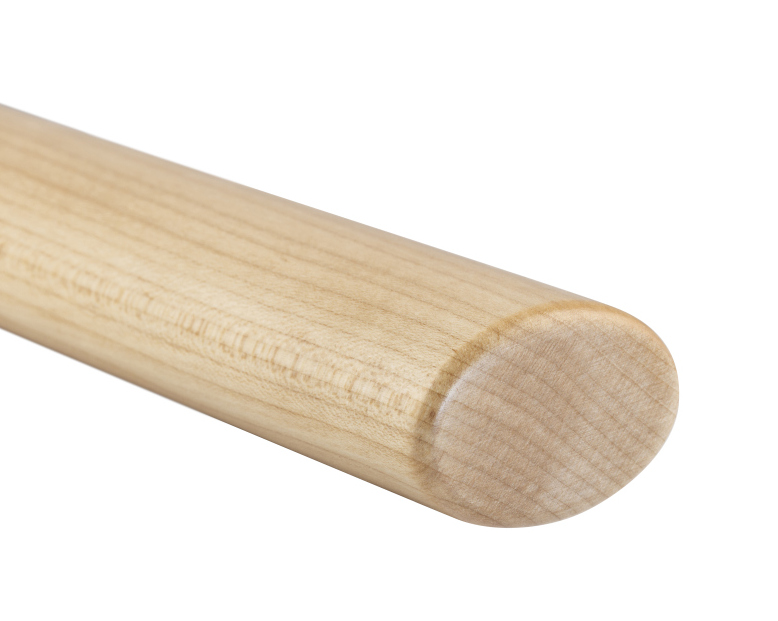 Holzhandlauf Ahorn - oval, 60 x 40 mm