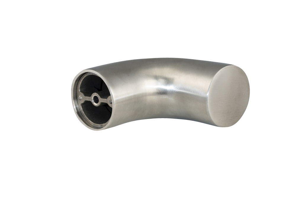 endbogenS4zaefqiBxHQP Edelstahlendbogen 90° - für Ø 42 mm