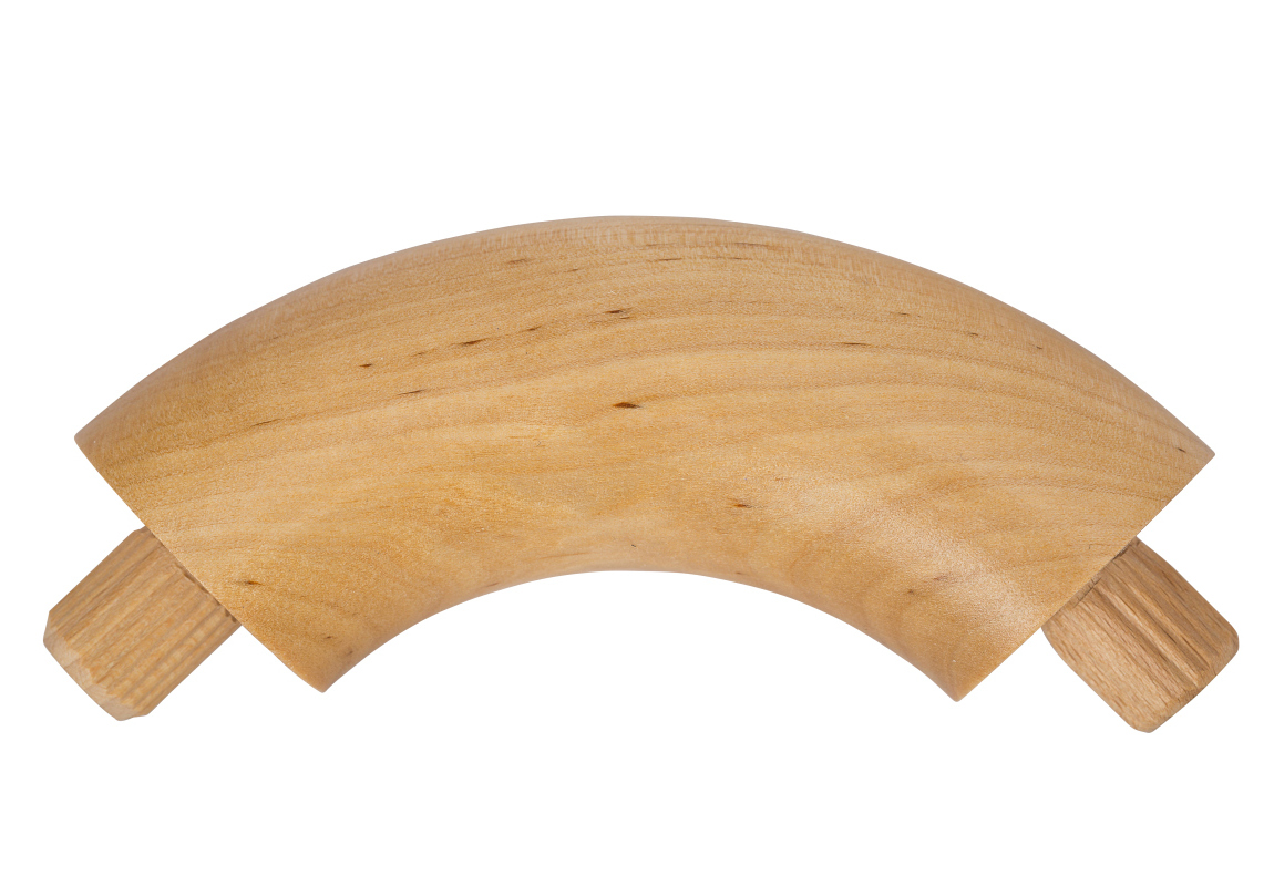 VB-Birke-VPK7vuCcKl92Fj3 Verbindungsbogen 90° - Birke - diverse Durchmesser, für Holzhandlauf rund