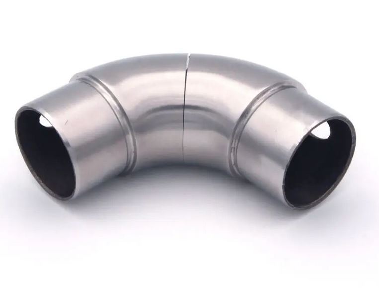 Edelstahl-Steigungsbogen 360° - für Ø 42,4 mm