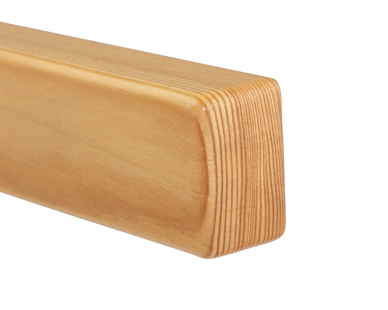 Holzhandlauf Lärche - rechteckig, 40 x 60 mm