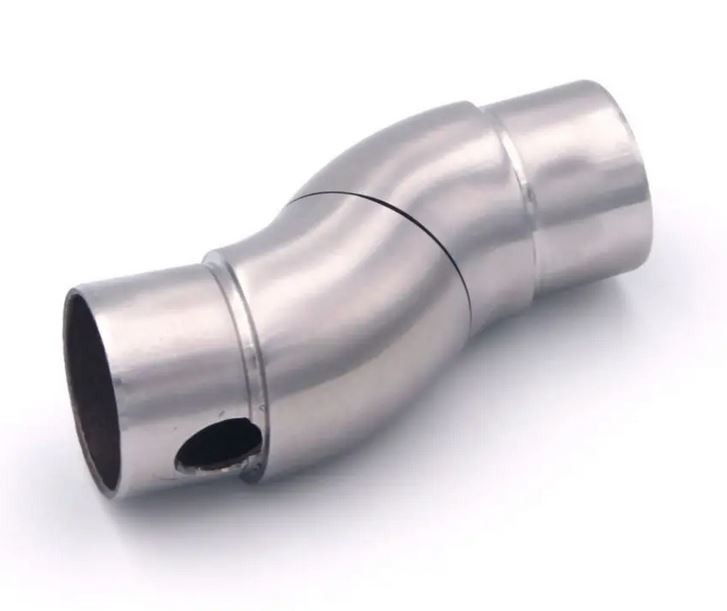 Edelstahl-Steigungsbogen 360° - für Ø 42,4 mm