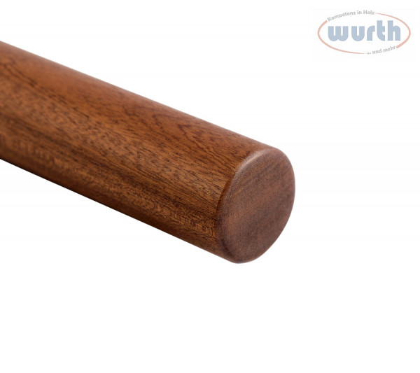 Holzhandlauf Mahagoni - rund, Durchmesser 40 mm