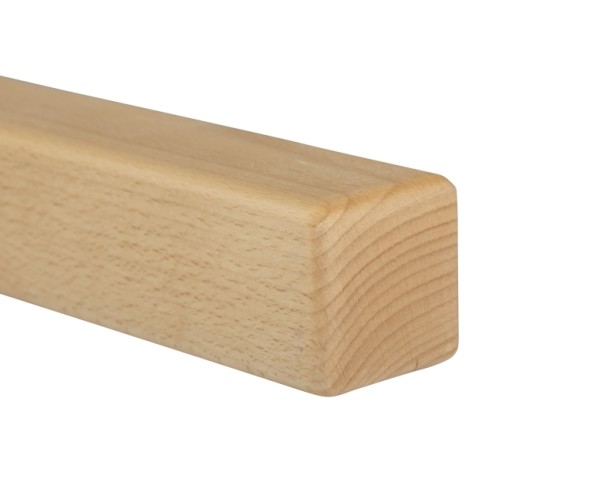 Holzhandlauf Buche - quadratisch, 45 x 45 mm